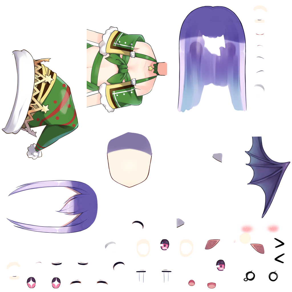Santa Costume Green (Pio)